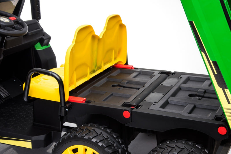 Little Riders Kids Ride On Car Farm Truck With Tipping Bed 24V