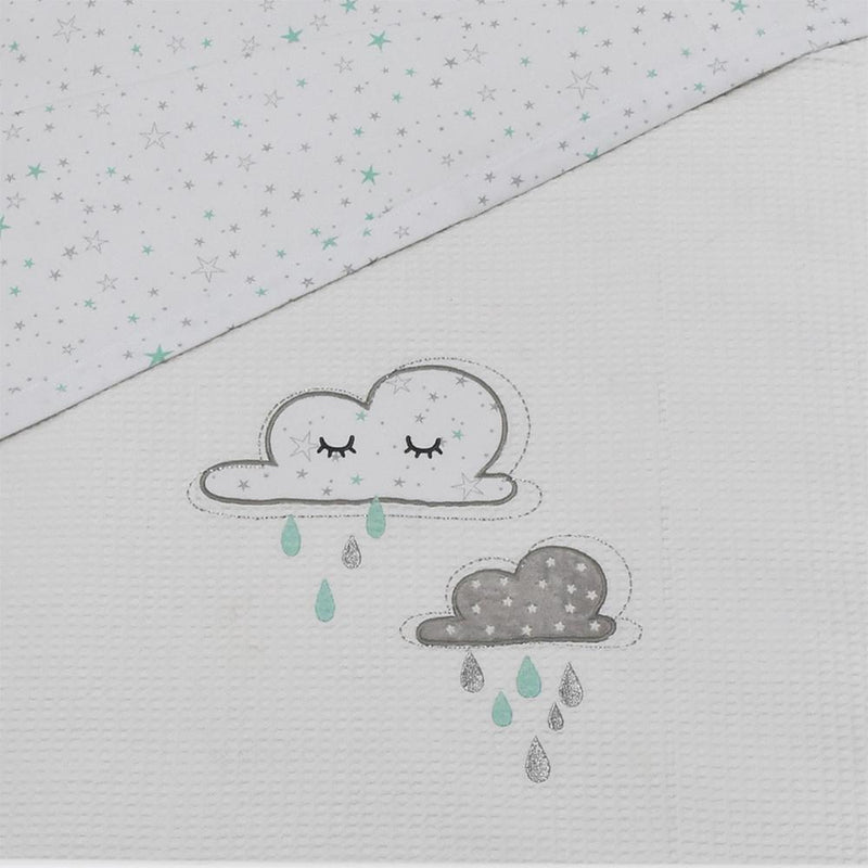 Lolli Living Jersey Fitted Sheet - Shining Stars