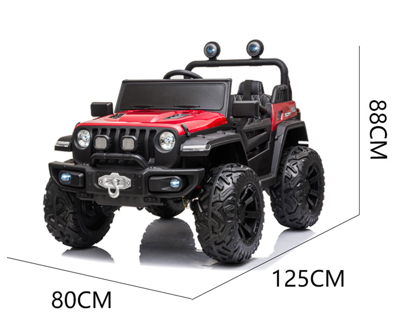 Little Riders Kids Ride On Car Jeep Wrangler Inspired Car