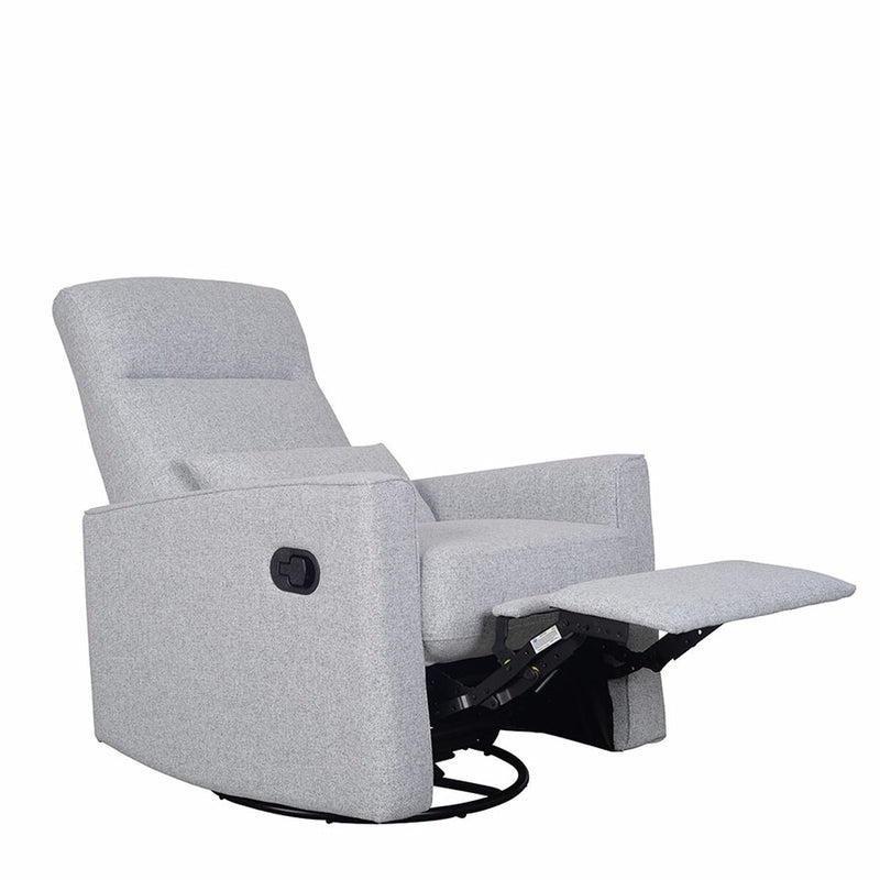 IL TUTTO PAIGE NURSERY RECLINING GLIDER CHAIR IN GREY SALT