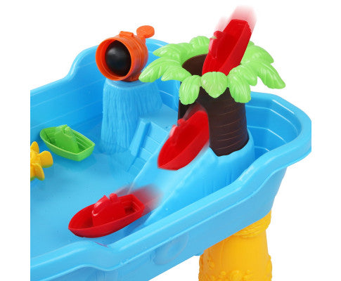 Keezi 20 Piece Kids Pirate Toy Set - Blue