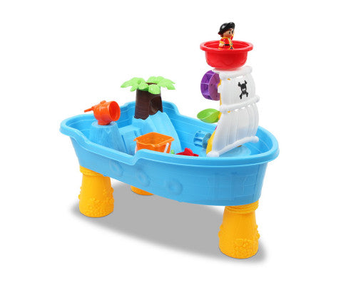 Keezi 20 Piece Kids Pirate Toy Set - Blue