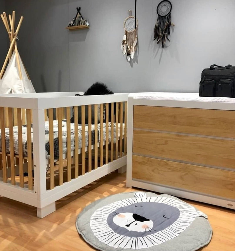 Cocoon Luxe Cot & Dresser Package (Mattress & Change Mat Included)