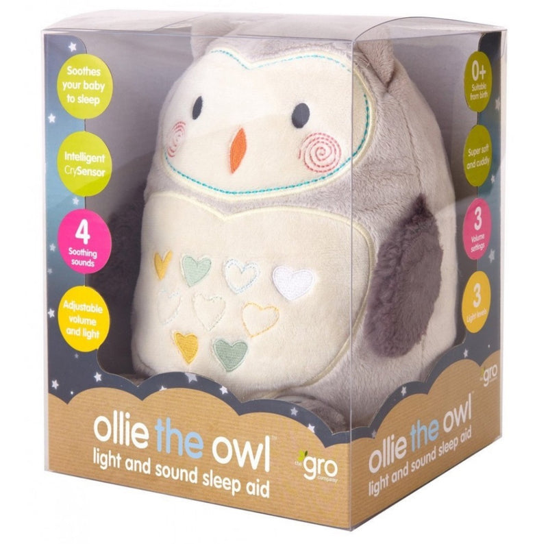 Gro Ollie the Owl Sound and Light Gro Friend