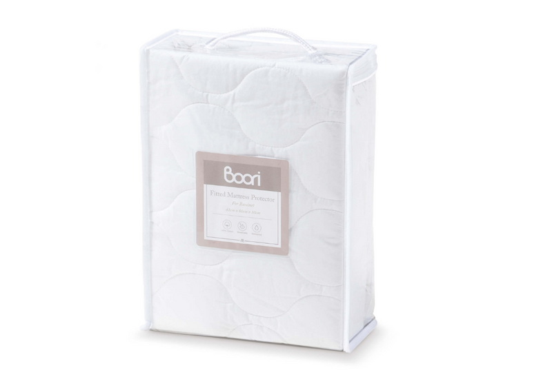 Boori Bassinet Fitted Mattress Protector (80cm x 41cm)