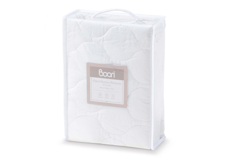 Boori Cradle Fitted Mattress Protector (90cm x 46cm)