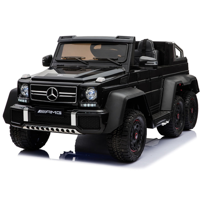 Little Riders Kids Ride On Car Licensed Mercedes Benz G63 with 6 Wheels 4WD