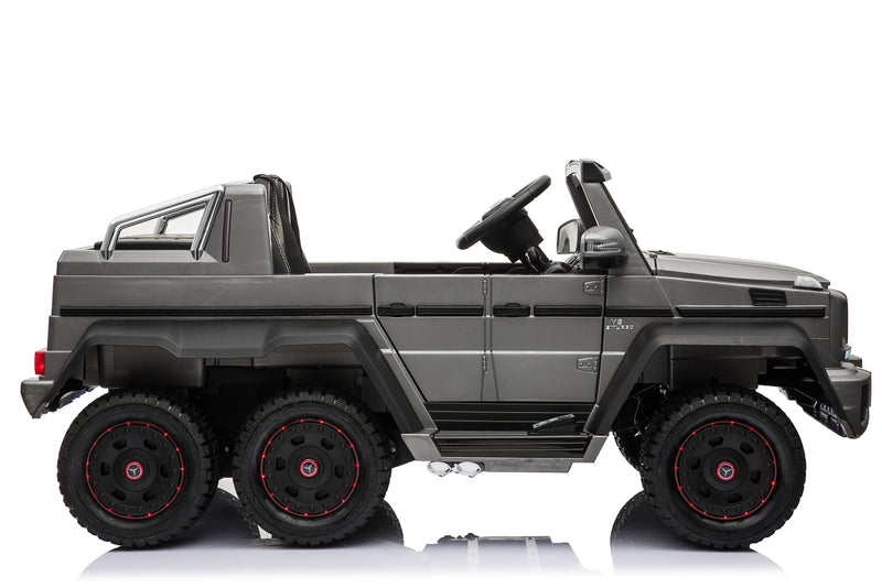 Little Riders Kids Ride On Car Licensed Mercedes Benz G63 with 6 Wheels 4WD
