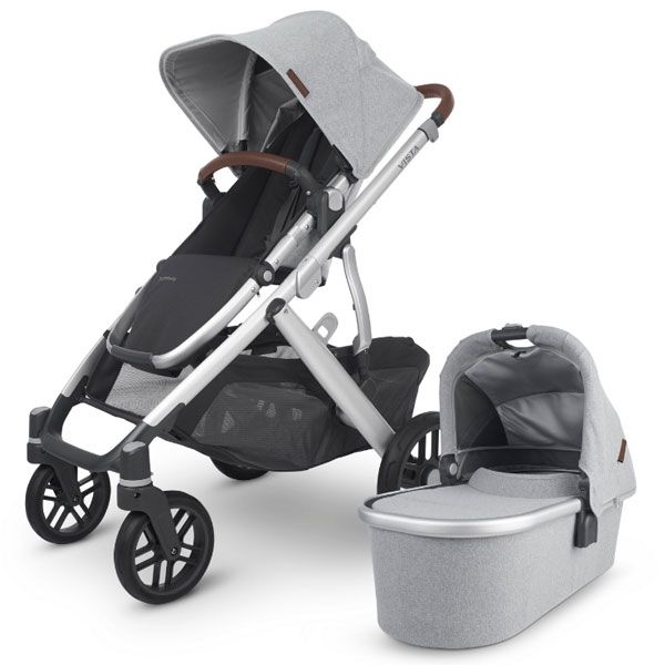 UPPAbaby VISTA V2 With Bassinet Stella (Bonus Free Upper Adapter)