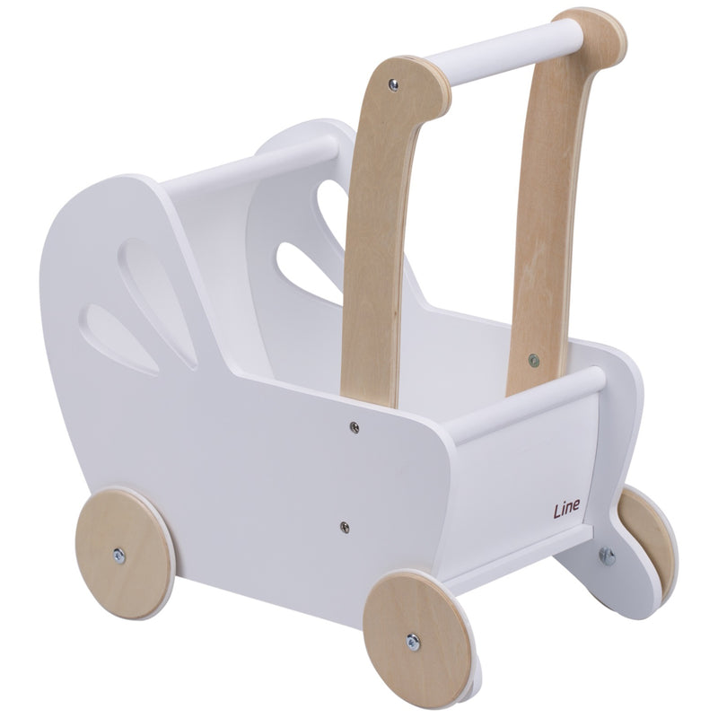 Moover Wooden Line Doll's Pram